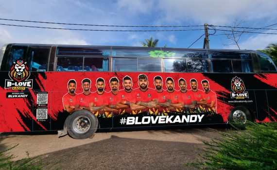 B love kandy Bus